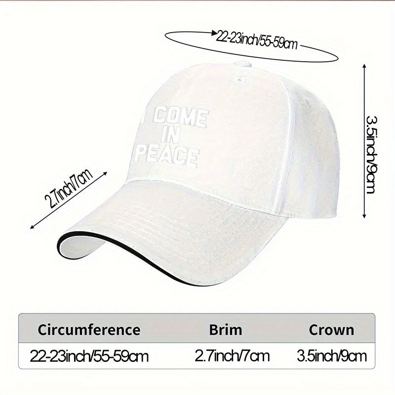 Messenger of Peace Printed Sandwich Cap