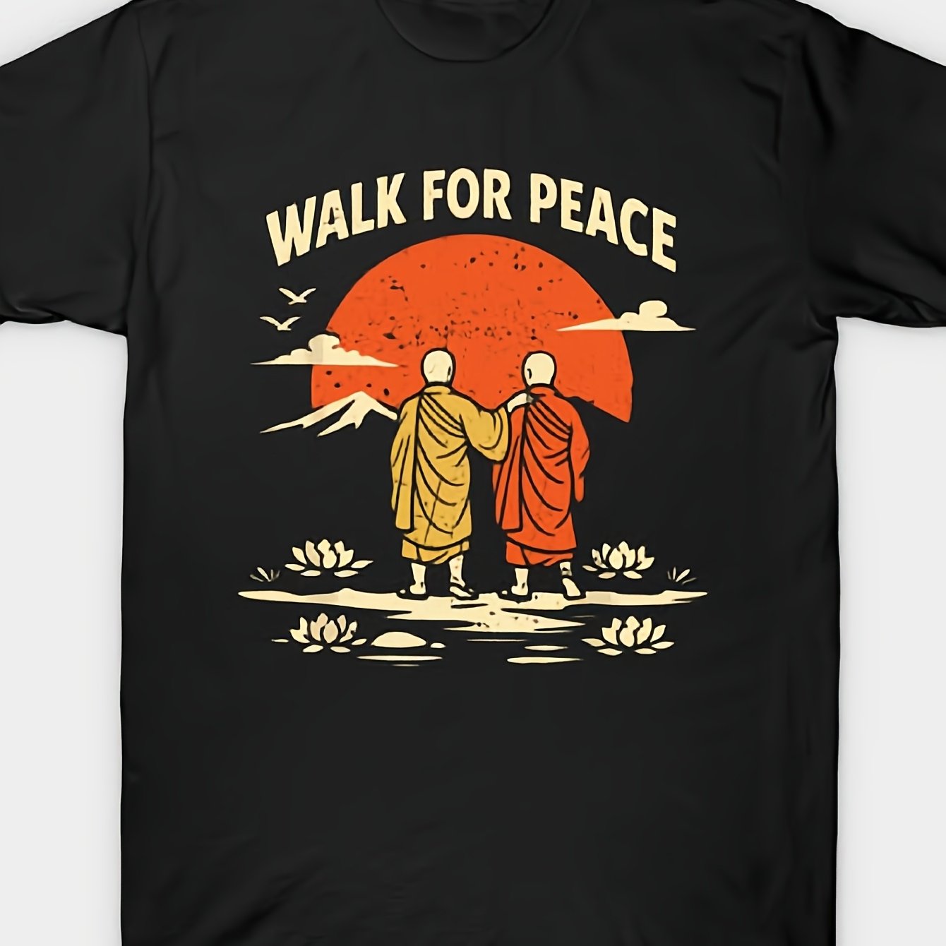 Walk for Peace Unisex Crew Neck Tee