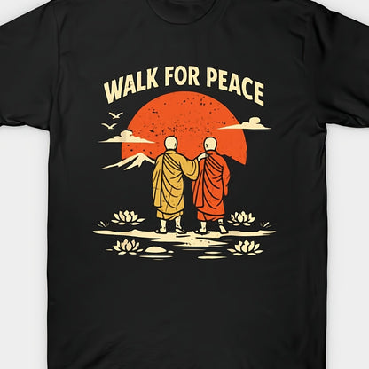 Walk for Peace Unisex Crew Neck Tee