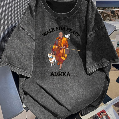 Women’s Monks & Aloka Dogs Graphic Tee