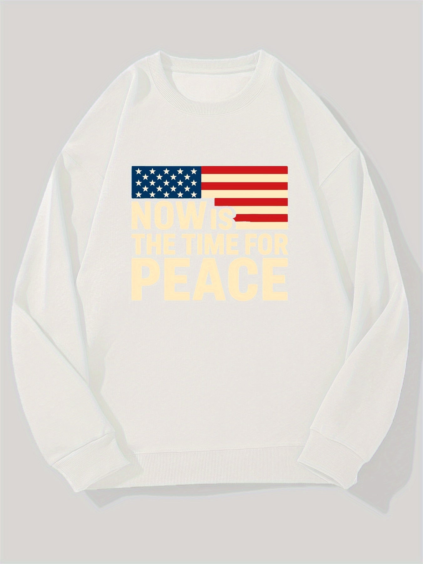 Men's NOW IS THE TIME for PEACE Sweatshirt