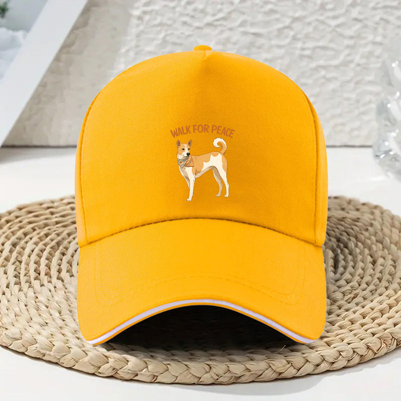Adjustable Peace Print Women’s Baseball Hat