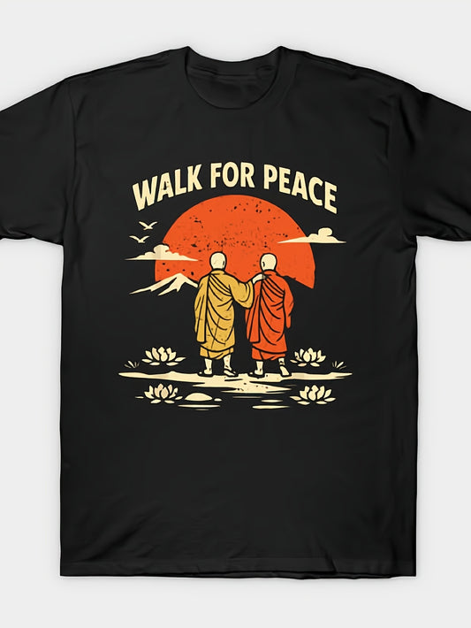 Walk for Peace Unisex Crew Neck Tee