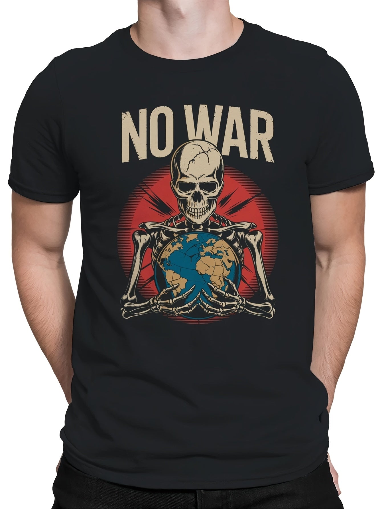 Men' No War Themed T-Shirt