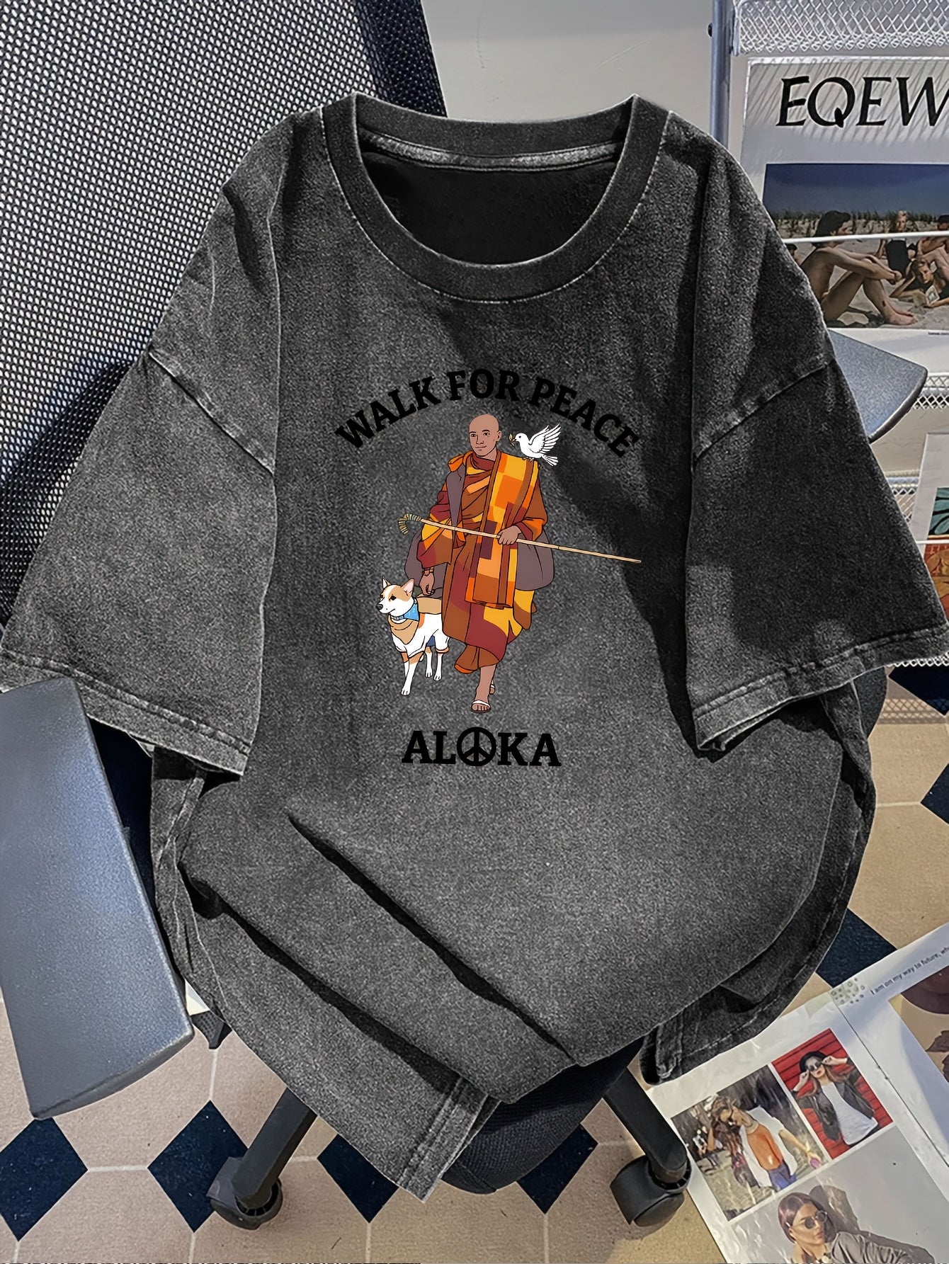 Women’s Monks & Aloka Dogs Graphic Tee