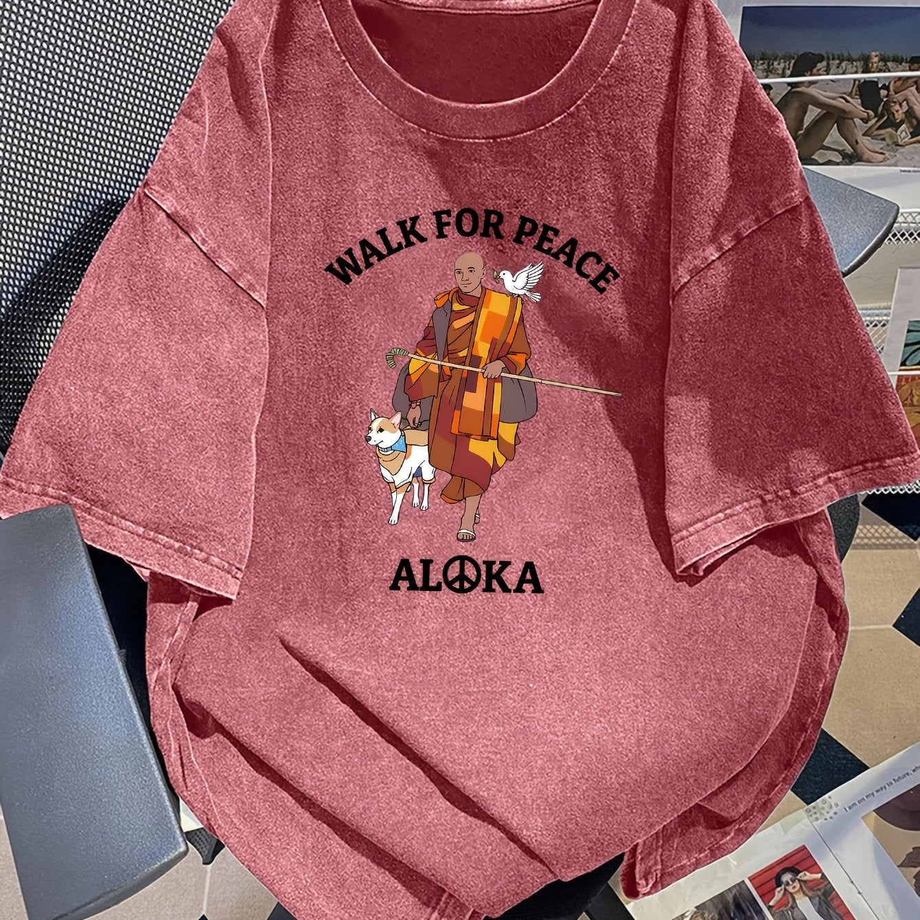 Women’s Monks & Aloka Dogs Graphic Tee