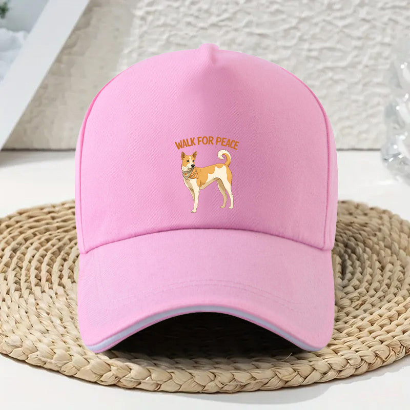 Adjustable Peace Print Women’s Baseball Hat