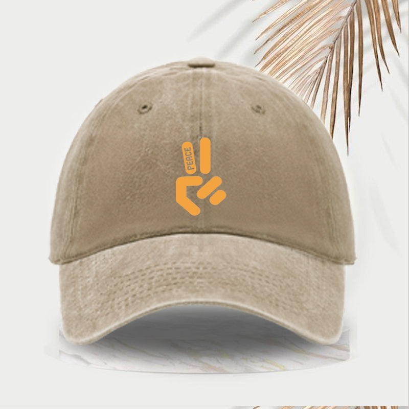 Lightweight Unisex PEACE Graphic Cap