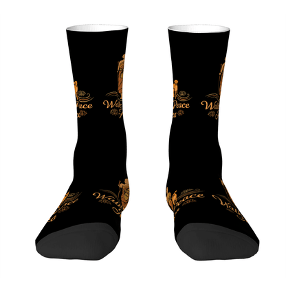 Walk Through The Peace Monks with Aloka Dog Socks