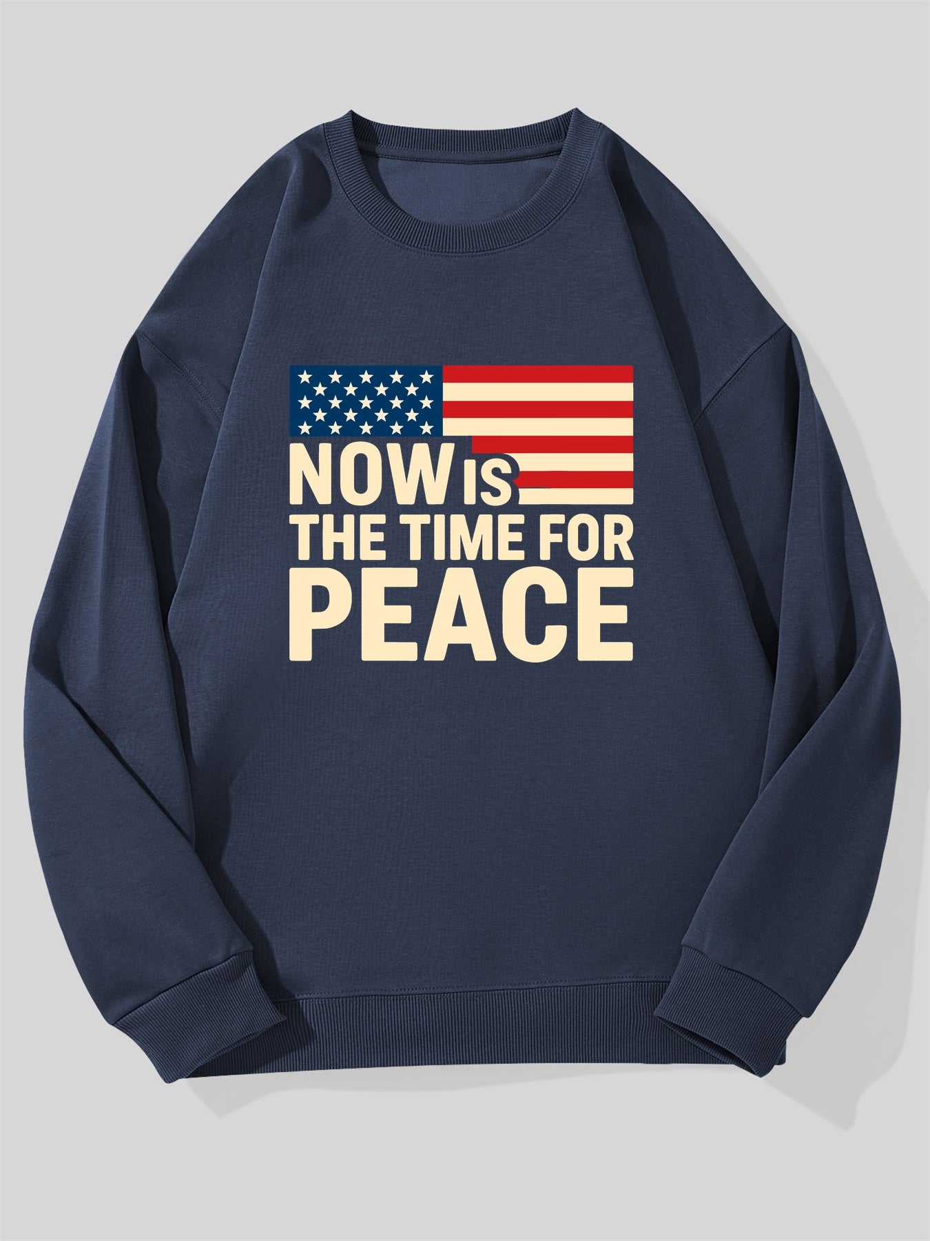 Men's NOW IS THE TIME for PEACE Sweatshirt