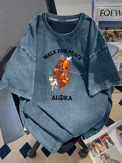Women’s Monks & Aloka Dogs Graphic Tee