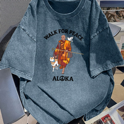 Women’s Monks & Aloka Dogs Graphic Tee