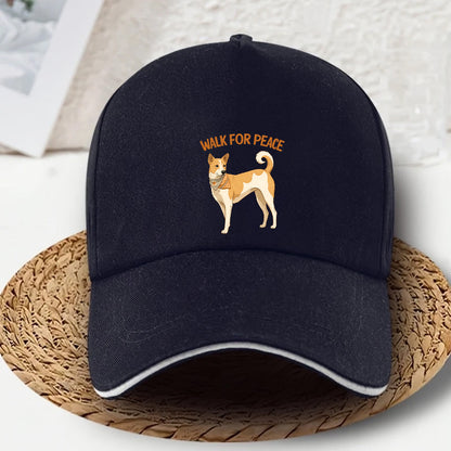 Adjustable Peace Print Women’s Baseball Hat