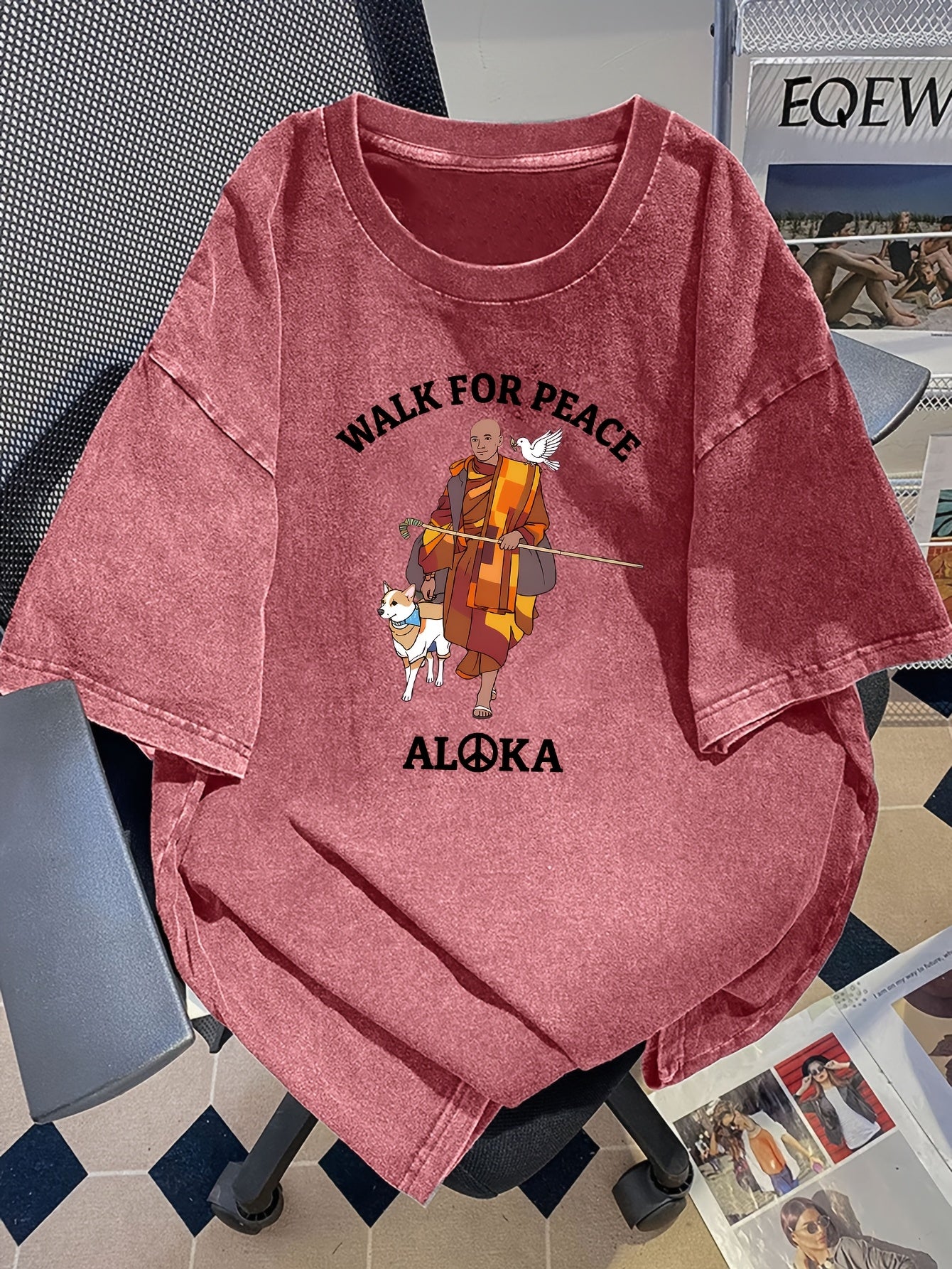 Women’s Monks & Aloka Dogs Graphic Tee