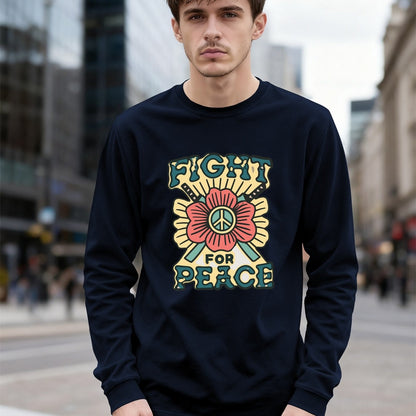 Long Sleeve Men’s Fight for Peace T-Shirt