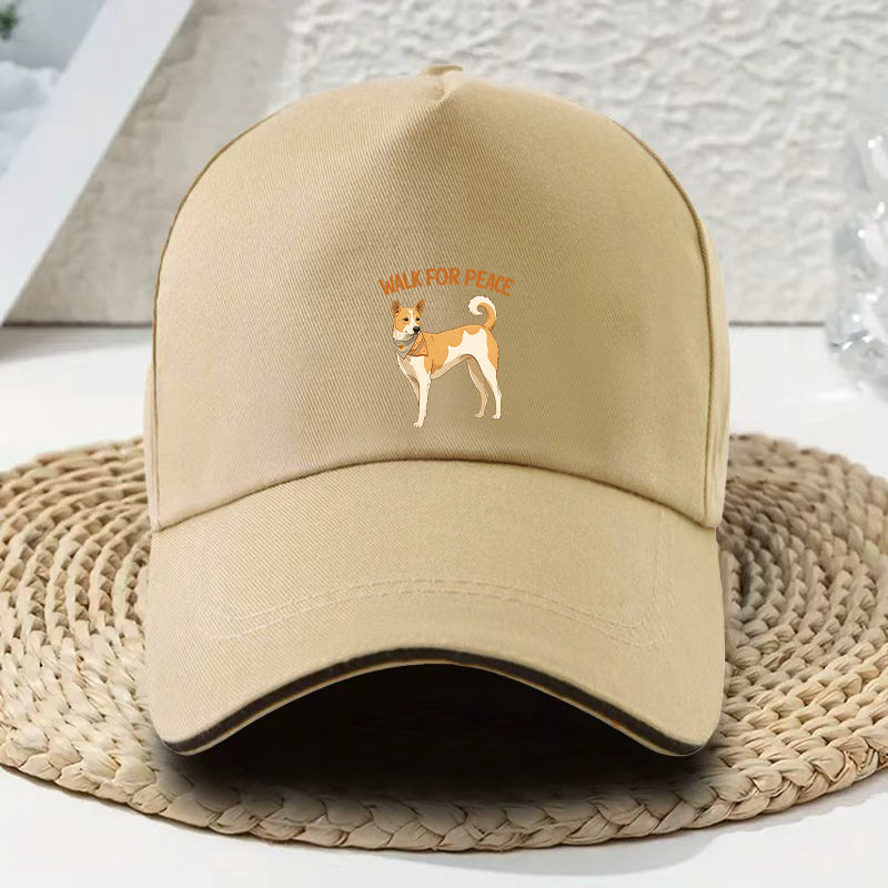 Adjustable Peace Print Women’s Baseball Hat