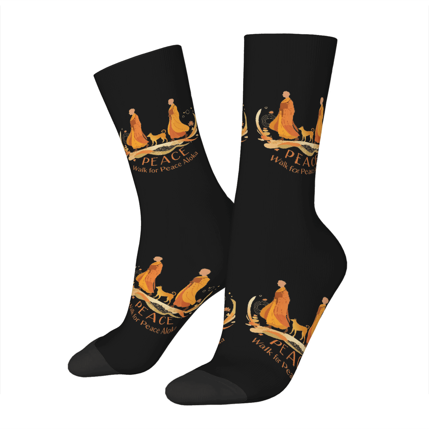 Walk Through The Peace Socks