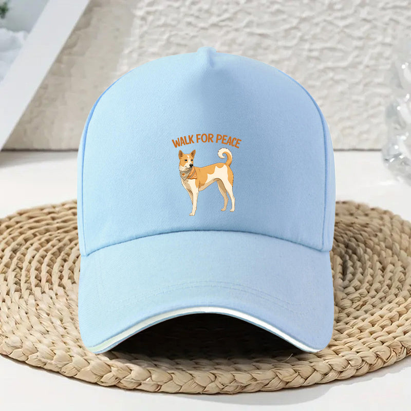 Adjustable Peace Print Women’s Baseball Hat