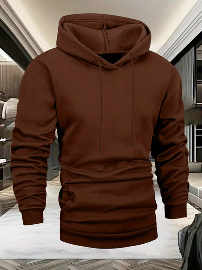 Men’s Kangaroo Pocket Peace Graphic Hoodie