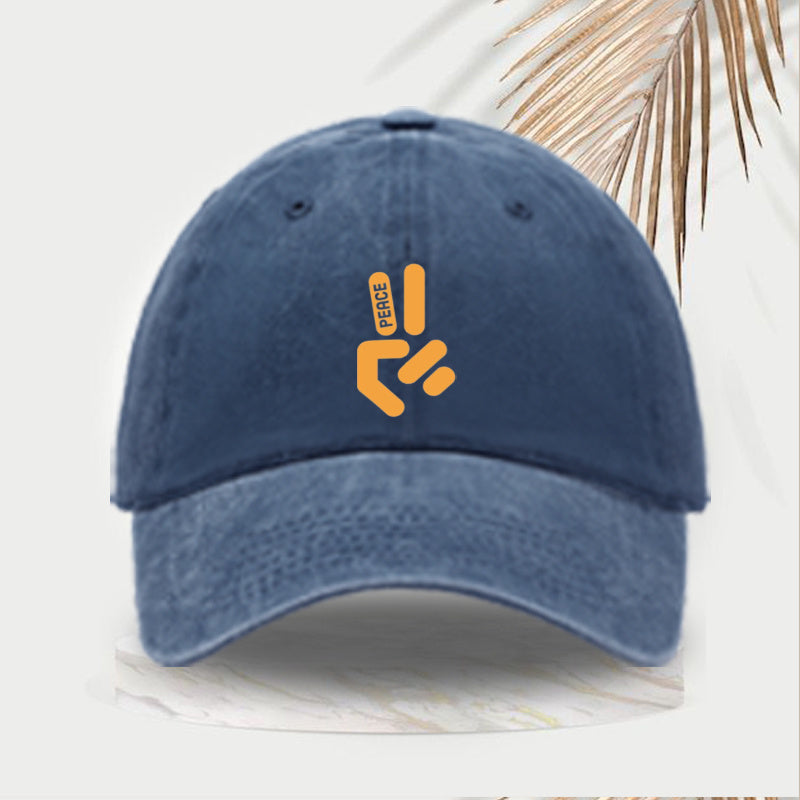 Lightweight Unisex PEACE Graphic Cap