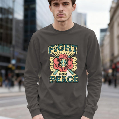 Long Sleeve Men’s Fight for Peace T-Shirt