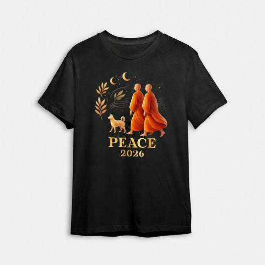 Women’s “Peace” Summer Printed T-Shirt