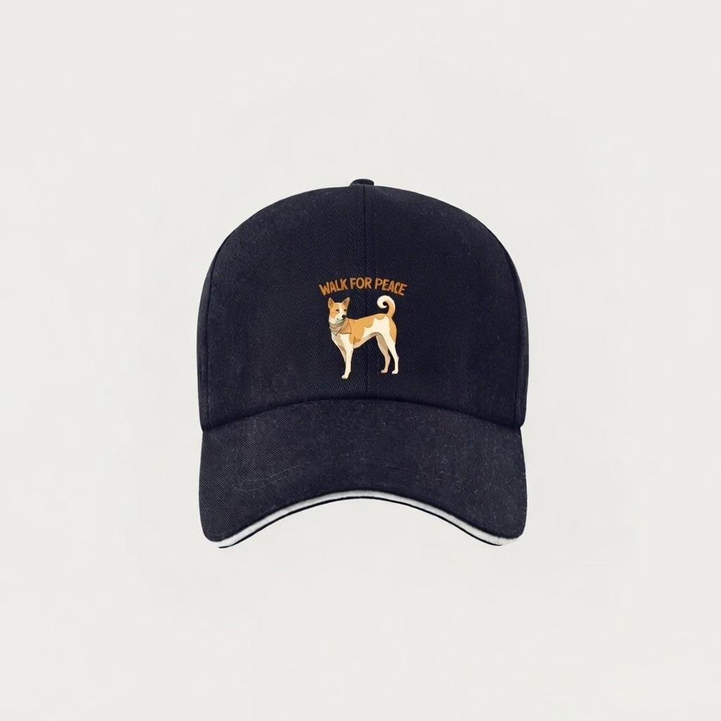 Adjustable Peace Print Women’s Baseball Hat