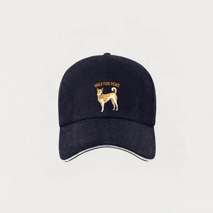 Adjustable Peace Print Women’s Baseball Hat