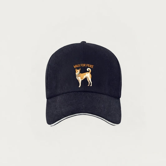 Adjustable Peace Print Women’s Baseball Hat