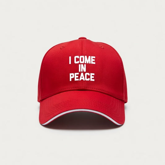Messenger of Peace Printed Sandwich Cap