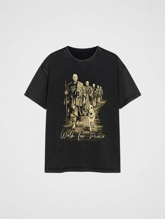 Women’s “Walk for Peace” Casual Short Sleeve T-Shirt